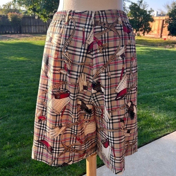 Vintage Tee Time Graphic Golf Shorts | Size 12 | Made in the USA - Picture 4 of 8